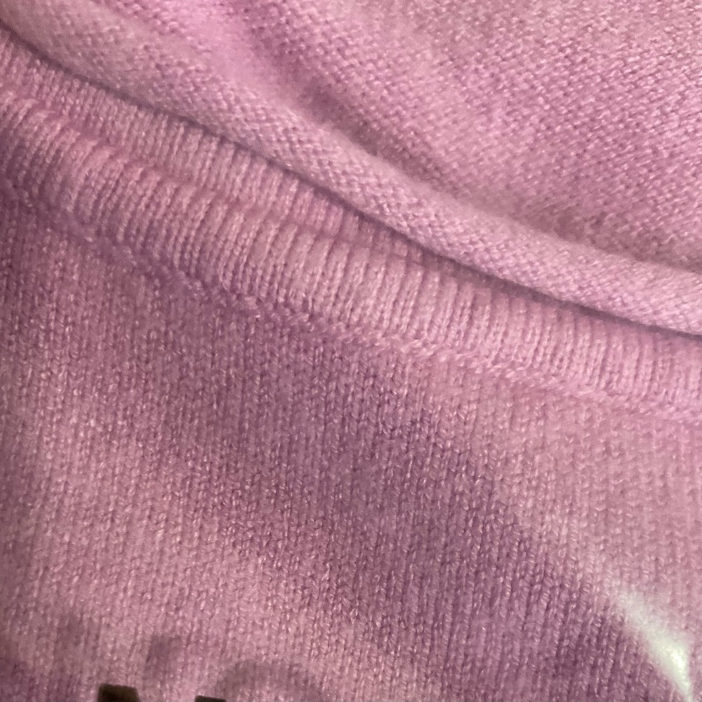 Zenana Dream Knit Round Neck Top - Mauve - Picture 4 of 5